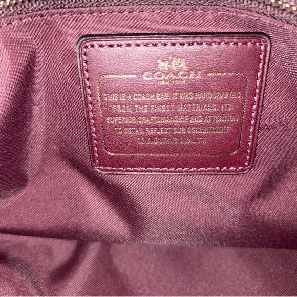 NWT Coach Ace Glove-tanned Leather Satchel 37017 - Picture 11 of 16